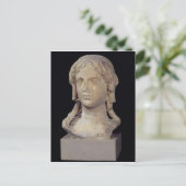 Hoofd van Berenice I of Cleopatra I Briefkaart (Staand voorkant)