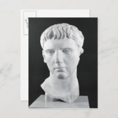 Hoofd van Caesar Augustus Briefkaart (Voorkant / Achterkant)