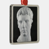 Hoofd van Caesar Augustus Metalen Ornament (Rechts)