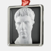 Hoofd van Caesar Augustus Metalen Ornament (Links)