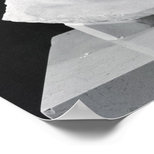 Hoofd van Caesar Augustus Poster (Hoek)