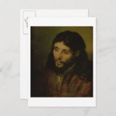Hoofd van Christus, c.1648 (olie op canvas) Briefkaart (Voorkant / Achterkant)