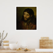 Hoofd van Christus, c.1648 (olie op canvas) Poster (Keuken)