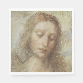 Hoofd van Christus (Christendom) (Leonardo da Vinc Servet