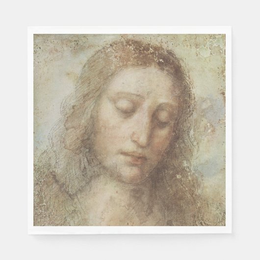 Hoofd van Christus (Christendom) (Leonardo da Vinc Servet (Voorkant)