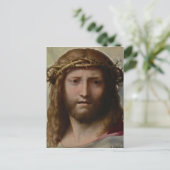 Hoofd van Christus Correggio Briefkaart (Staand voorkant)
