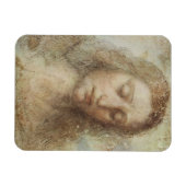 Hoofd van Christus door da Vinci Magneet (Horizontaal)