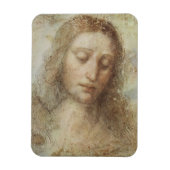 Hoofd van Christus door da Vinci Magneet (Verticaal)