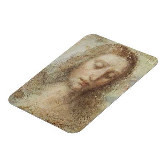 Hoofd van Christus door da Vinci Magneet (Linkerzijde)