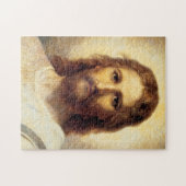 Hoofd van Christus door Heinrich Hofmann Legpuzzel (Horizontaal)