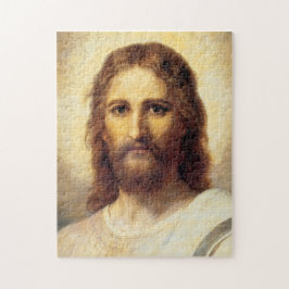 Hoofd van Christus door Heinrich Hofmann Legpuzzel