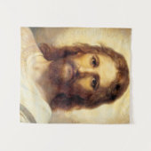 Hoofd van Christus door Heinrich Hofmann Wandkleed (Voorkant (horizontaal))