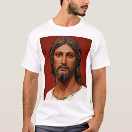Hoofd van Christus door Mark Edward Westerfield na T-shirt