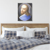 Hoofd van Christus, miniatuur Canvas Afdruk (Insitu (Slaapkamer))