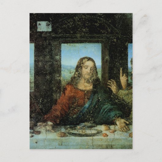 Hoofd van Christus uit de laatste Super Briefkaart (Voorkant)