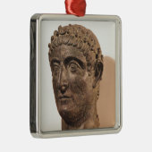 Hoofd van Constantine de Grote Metalen Ornament (Rechts)