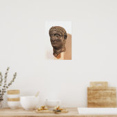Hoofd van Constantine de Grote Poster (Keuken)