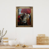 Hoofd van Cyrus naar koningin Tomyris Poster (Keuken)