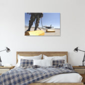 Hoofd van de Amerikaanse luchtmacht Canvas Afdruk (Insitu (Slaapkamer))