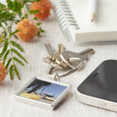 Hoofd van de Amerikaanse luchtmacht Sleutelhanger (Zijkant)