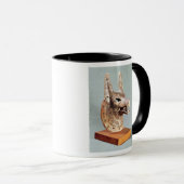 Hoofd van de Anubis, met scharnierende kaak Mok (Voorkant rechts)