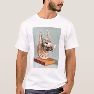 Hoofd van de Anubis, met scharnierende kaak T-shirt
