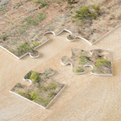 Hoofd van de bek van de puzzel van paarden legpuzzel (Zijkant)