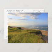 Hoofd van de beugel Truro-kabeljauw Briefkaart (Voorkant / Achterkant)