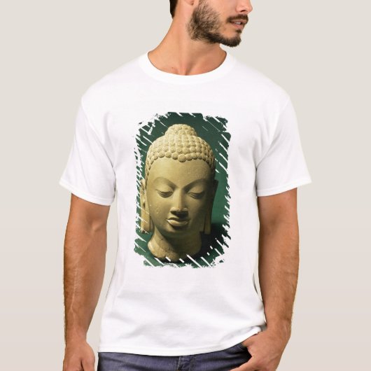 Hoofd van de Boeddha, Sarnath (zandsteen) T-shirt (Voorkant)