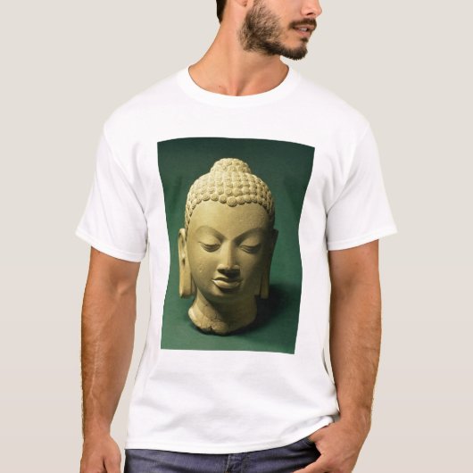 Hoofd van de Boeddha, Sarnath (zandsteen) T-shirt (Voorkant)