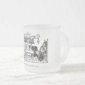 Hoofd van de BRas Matglas Koffiemok (Voorkant rechts)