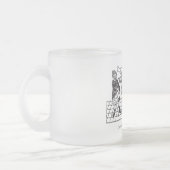 Hoofd van de BRas Matglas Koffiemok (Links)