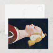 Hoofd van de Castello Natitivity Portret van een d Briefkaart (Voorkant / Achterkant)