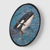 Hoofd van de dodelijke walvis grote klok (Hoek)