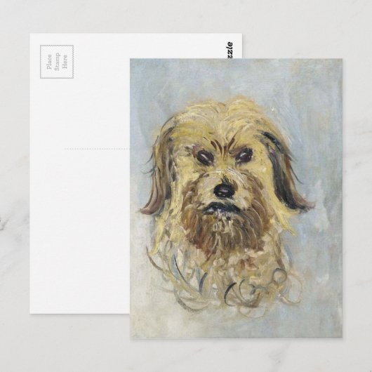 Hoofd van de Dog van Claude Monet Briefkaart (Voorkant / Achterkant)