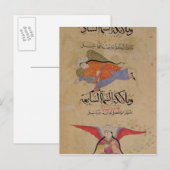 Hoofd van de engelen van de zesde hemel en het hoo briefkaart (Voorkant / Achterkant)