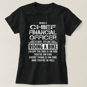 Hoofd van de financiële dienst t-shirt
