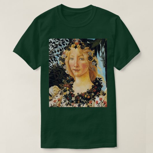 hoofd van de flora t-shirt (Design voorkant)