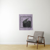 Hoofd van de  grens van de Zwarte-Krog aan Paars Wandkleed (In situ)