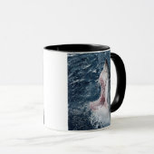 Hoofd van de grote witte haai mok (Voorkant rechts)