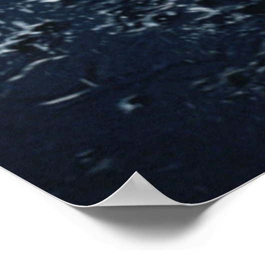 Hoofd van de grote witte haai poster (Hoek)