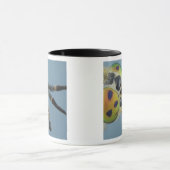 Hoofd van de hertenvlieg mok (Midden)