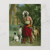 Hoofd van de honden van Gerome
