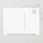  hoofd van de Indiase oorlog Briefkaart (Achterkant)