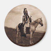  hoofd van de Indiase oorlog Magneet (Voorkant)