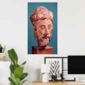 Hoofd van de Joseph van Arimathaea Poster (Thuiskantoor)