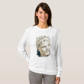 Hoofd van de keizer Augustus 27-17 BC T-shirt (Voorkant volledig)