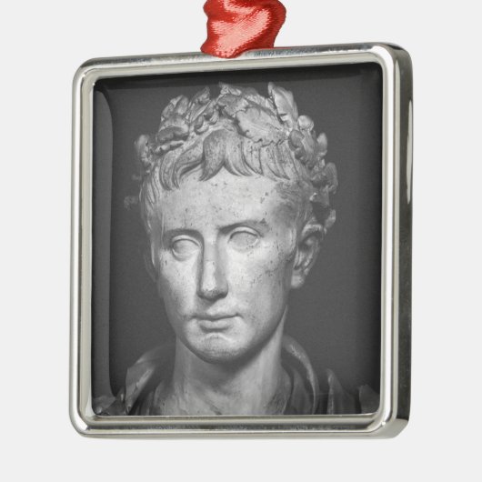 Hoofd van de keizer Augustus Metalen Ornament (Links)