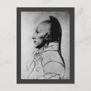 Hoofd van de Kleine Osages Briefkaart