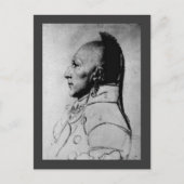 Hoofd van de Kleine Osages Briefkaart (Voorkant)